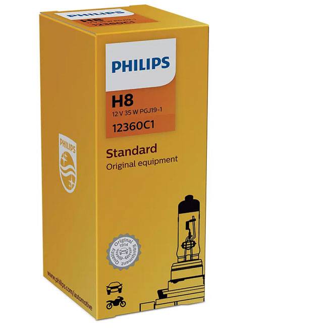 philips h8 12v 35w 12360 ar